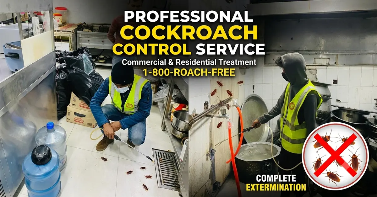 cockroach control service near me
