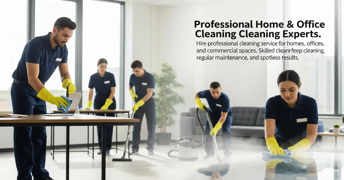 Professional Home & Office Cleaning Experts