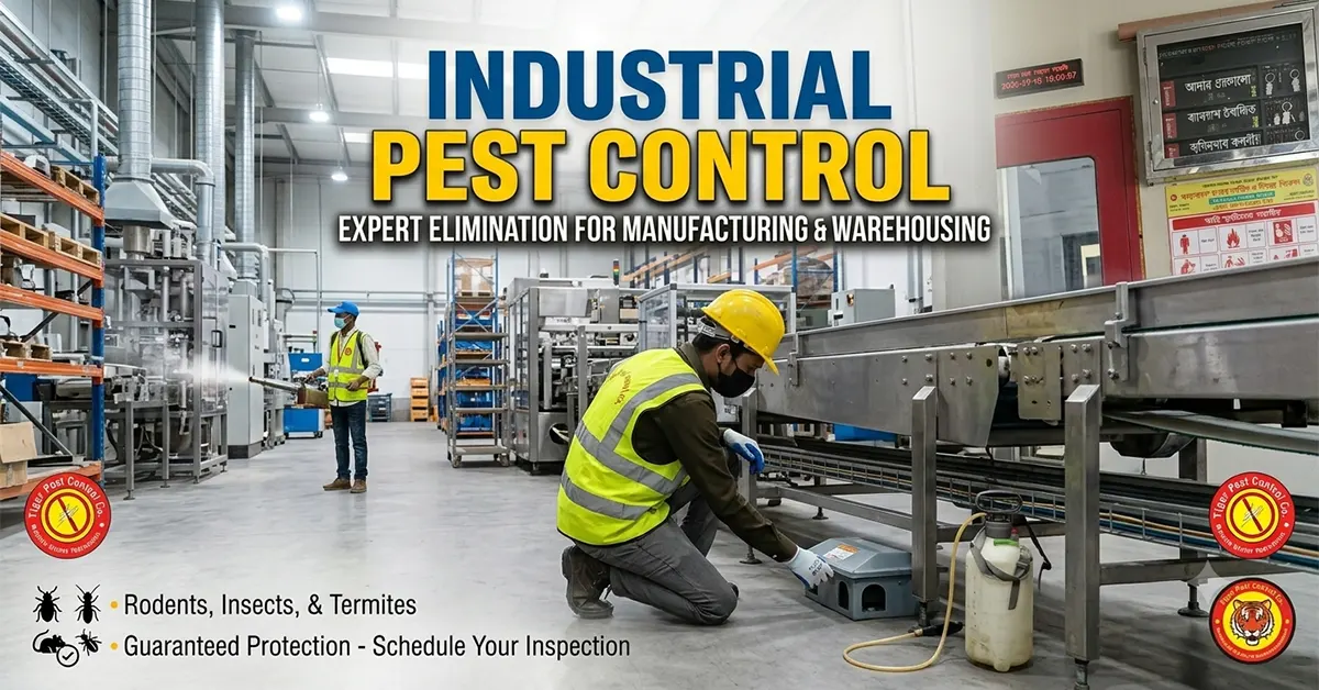 Industrial Pest Control Warehouses Factories BD