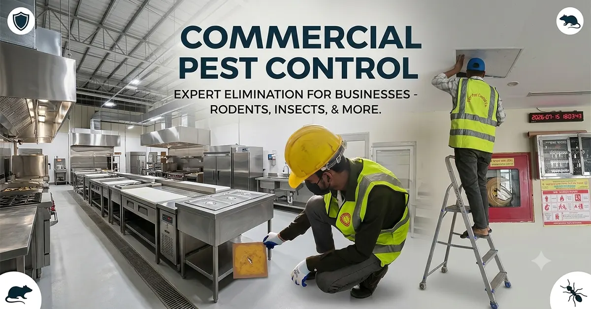 Commercial Pest Control Offices Shops Restaurants | BD